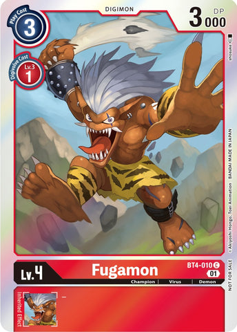 Fugamon [BT4-010] (ST-11 Special Entry Pack) [Great Legend Promos]