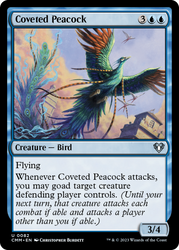 Coveted Peacock [Commander Masters]