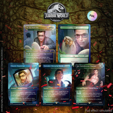 Secret Lair: Drop Series - Secret Lair x Jurassic World (Dr. Ian Malcolm - Foil Edition)