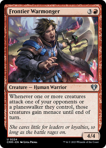 Frontier Warmonger [Commander Masters]