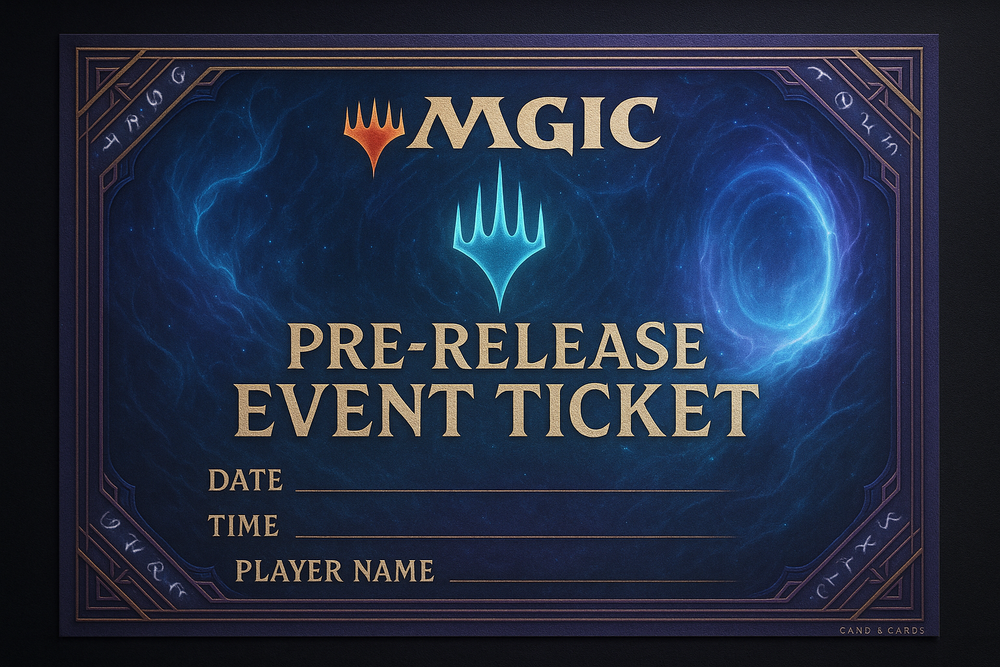 MTG PRE RELEASE EVENT TICKET