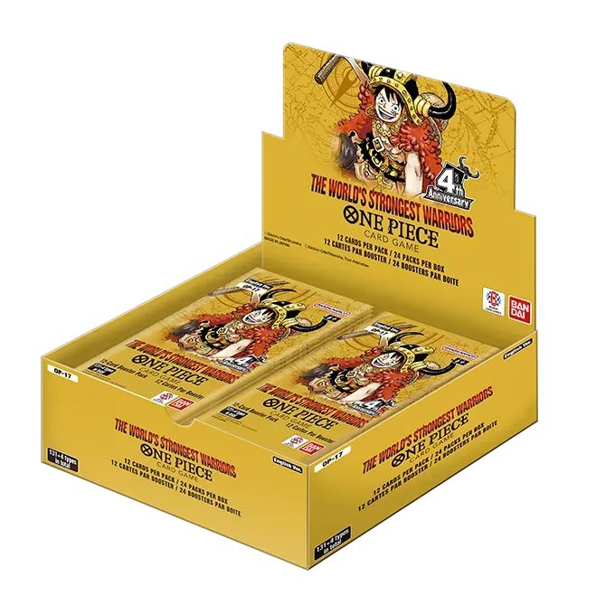 The World's Strongest Warriors Booster Box- The World's Strongest Warriors (OP17)