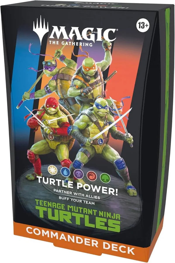Teenage Mutant Ninja Turtles Commander Deck - Turtle Power! - (TMC)