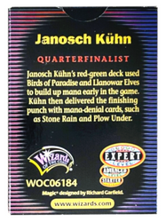 2000 World Championship Deck (Janosch Kuhn)