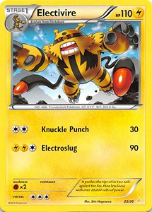 Electivire (25/30) [XY: Trainer Kit 3 - Pikachu Libre]