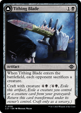 Tithing Blade [The Lost Caverns of Ixalan]