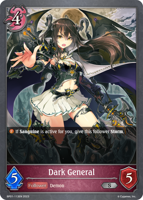 Dark General (BP01-113EN) [Advent of Genesis]