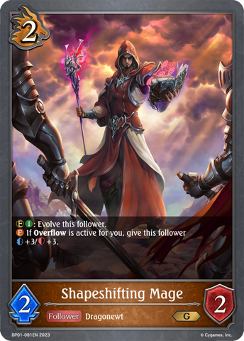 Shapeshifting Mage (BP01-081EN) [Advent of Genesis]