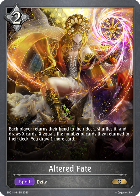 Altered Fate (BP01-161EN) [Advent of Genesis]