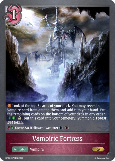 Vampiric Fortress (BP02-075EN) [Reign of Bahamut]