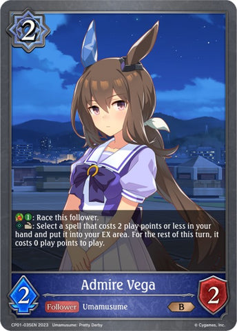 Admire Vega (CP01-035EN) [Umamusume: Pretty Derby]