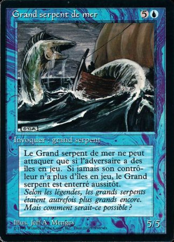 Sea Serpent [Foreign Black Border]