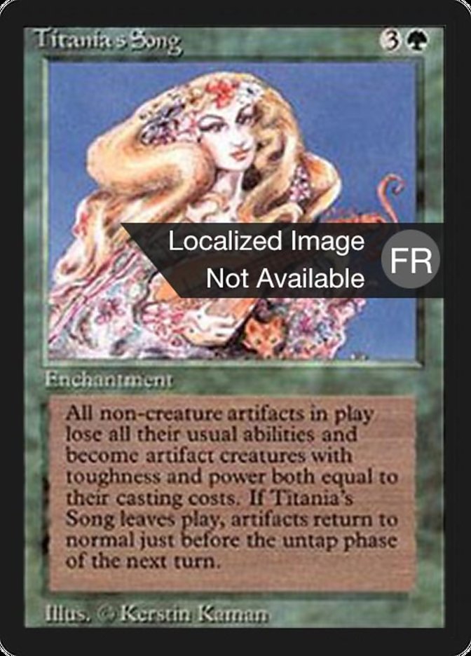 Titania's Song [Foreign Black Border]