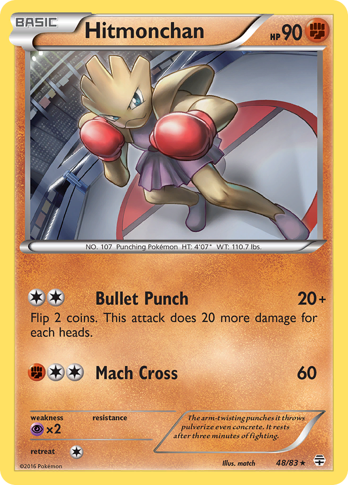 Hitmonchan (48/83) [XY: Generations]