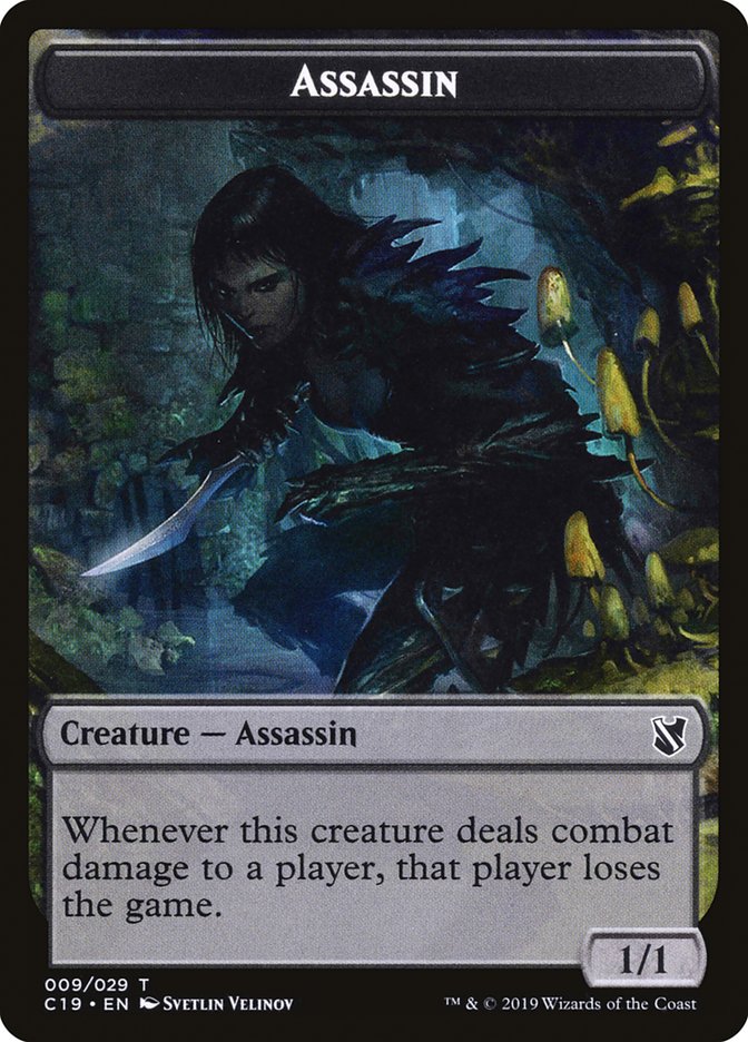 Assassin Token [Commander 2019 Tokens]