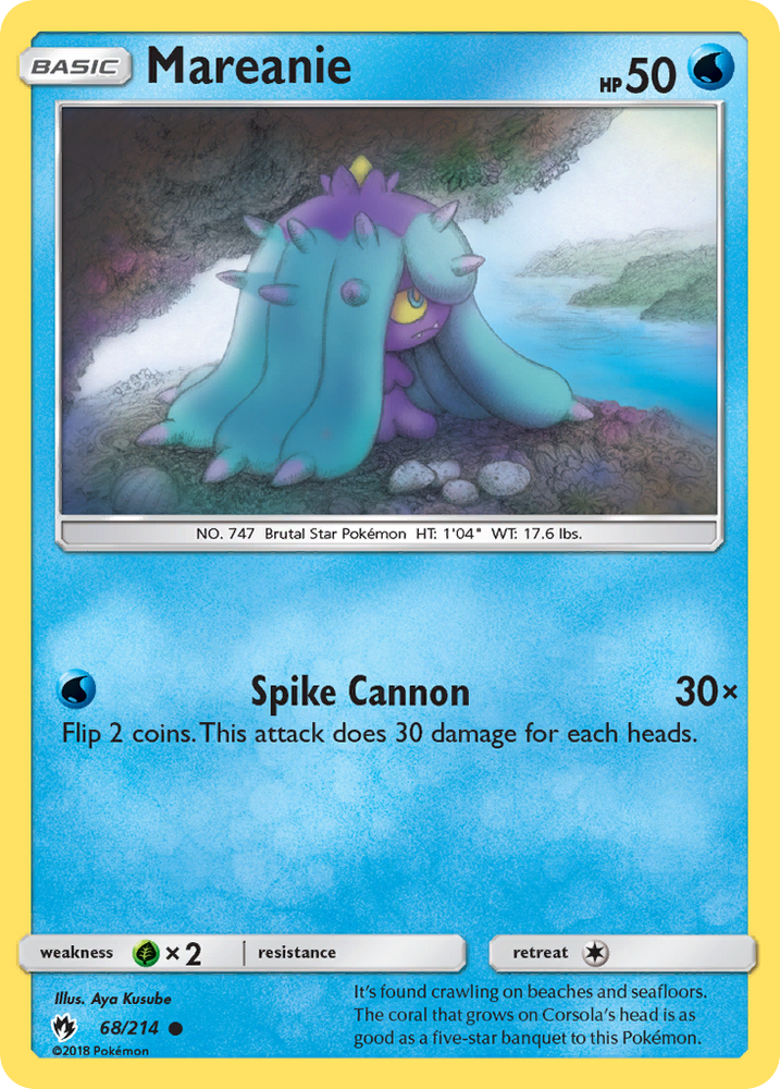 Mareanie (68/214) [Sun & Moon: Lost Thunder]