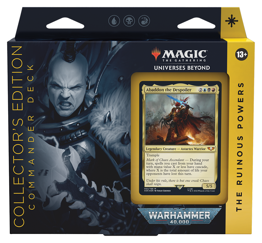 Warhammer 40,000 - Commander Deck (The Ruinous Powers - Collector's Edition)