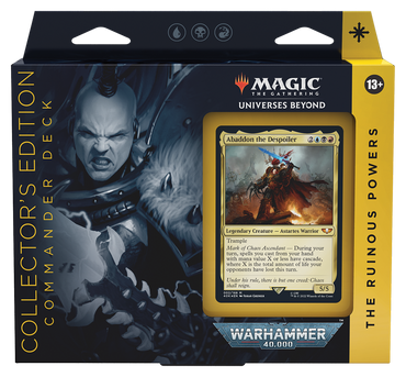 Warhammer 40,000 - Commander Deck (The Ruinous Powers - Collector's Edition)