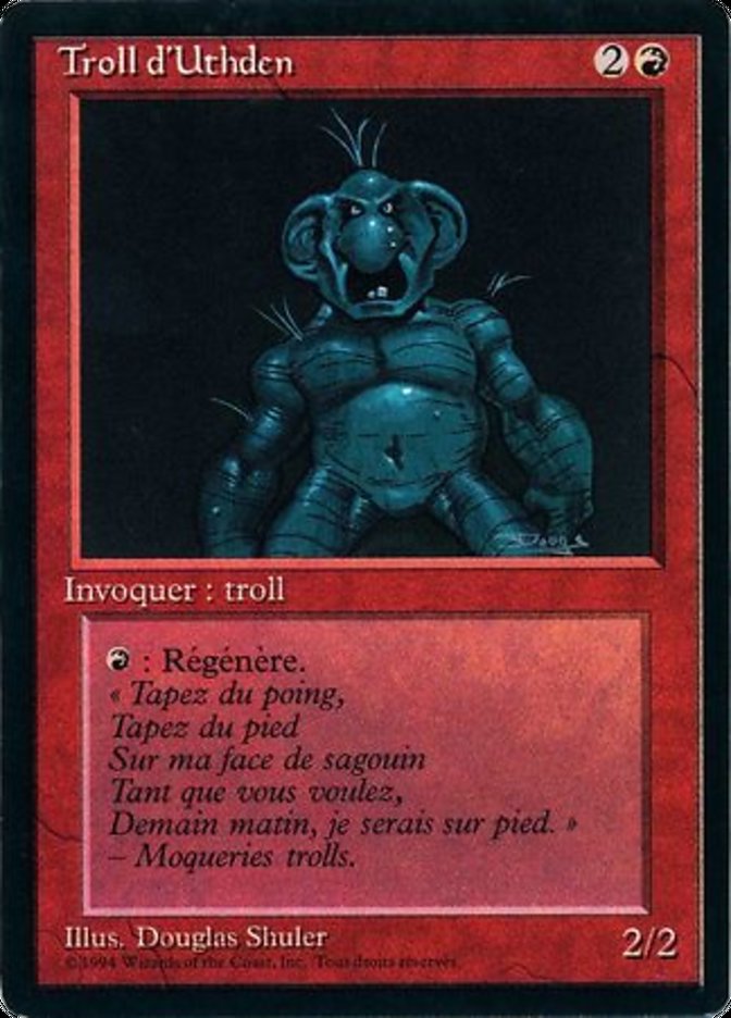 Uthden Troll [Foreign Black Border]