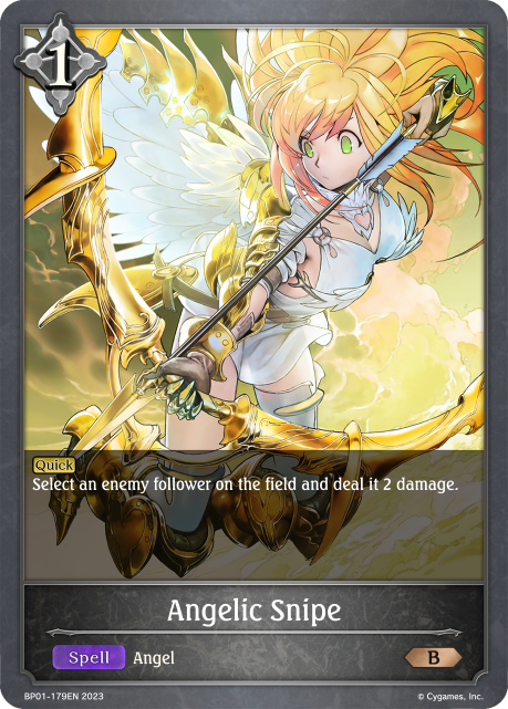 Angelic Snipe (BP01-179EN) [Advent of Genesis]