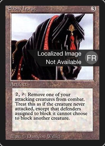 Ebony Horse [Foreign Black Border]