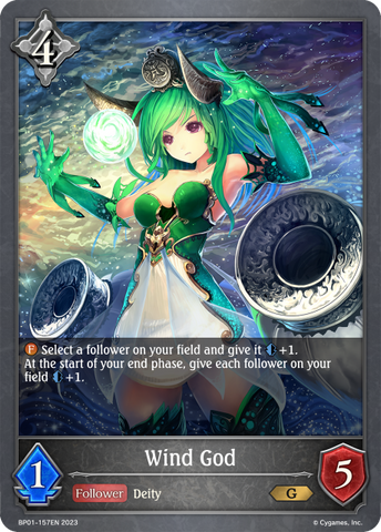 Wind God (BP01-157EN) [Advent of Genesis]