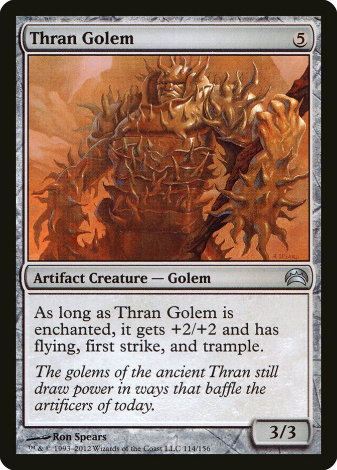 Thran Golem [Planechase 2012]