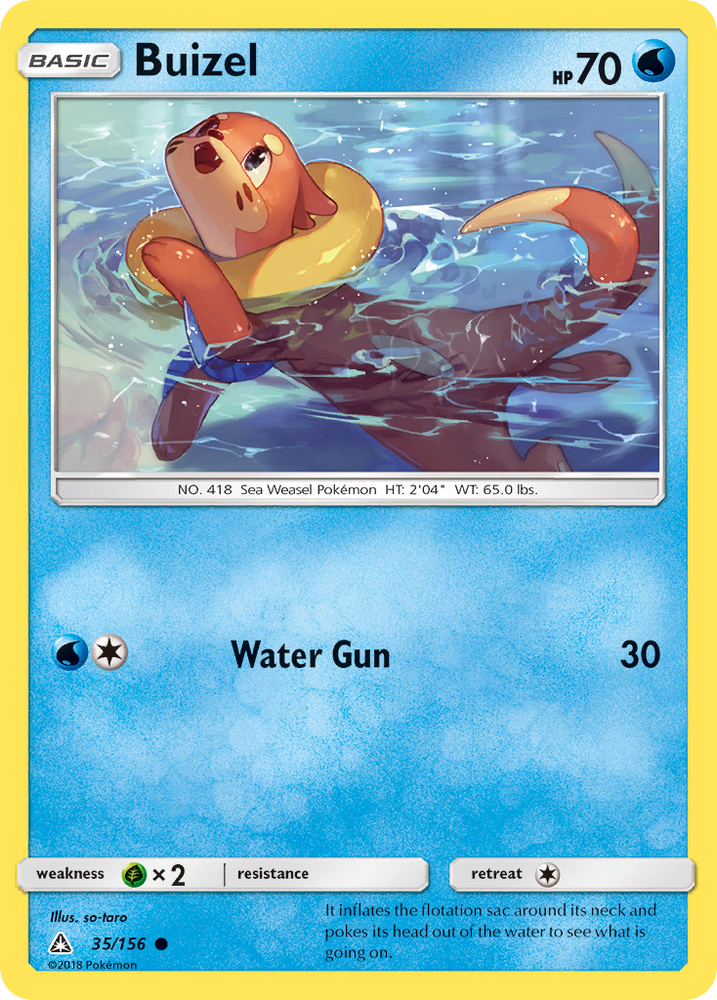 Buizel (35/156) [Sun & Moon: Ultra Prism]