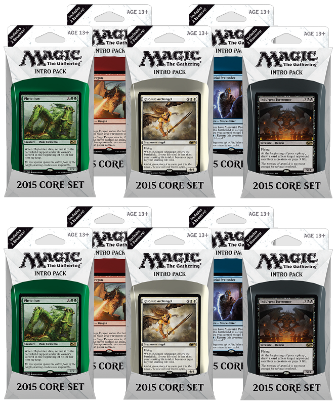 Magic 2015 Core Set - Intro Pack Display