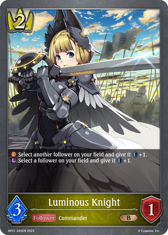 Luminous Knight (BP01-045EN) [Advent of Genesis]