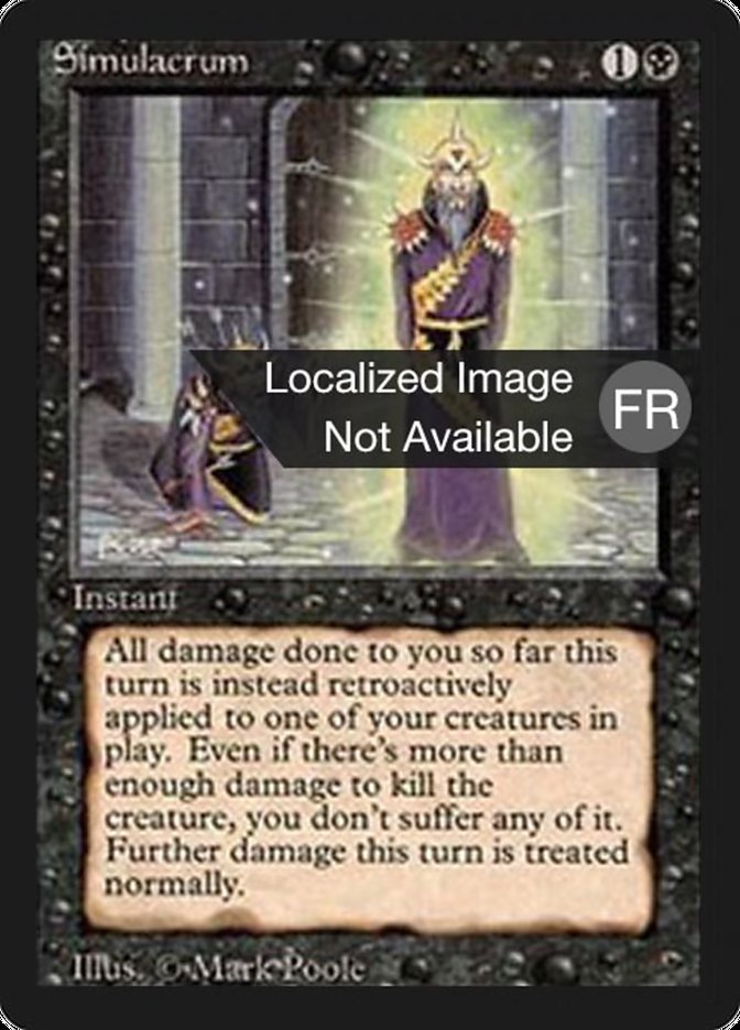 Simulacrum [Foreign Black Border]