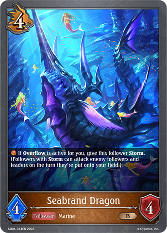 Seabrand Dragon (SD04-014EN) [Wrath of the Greatwyrm]